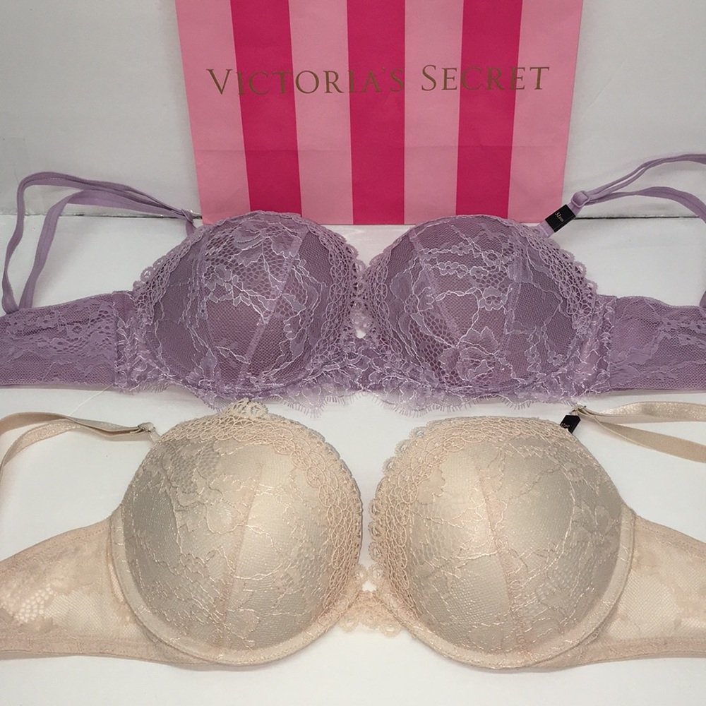 NEW ❤️BUNDLE VICTORIA SECRET PUSH-UP  /Strapless